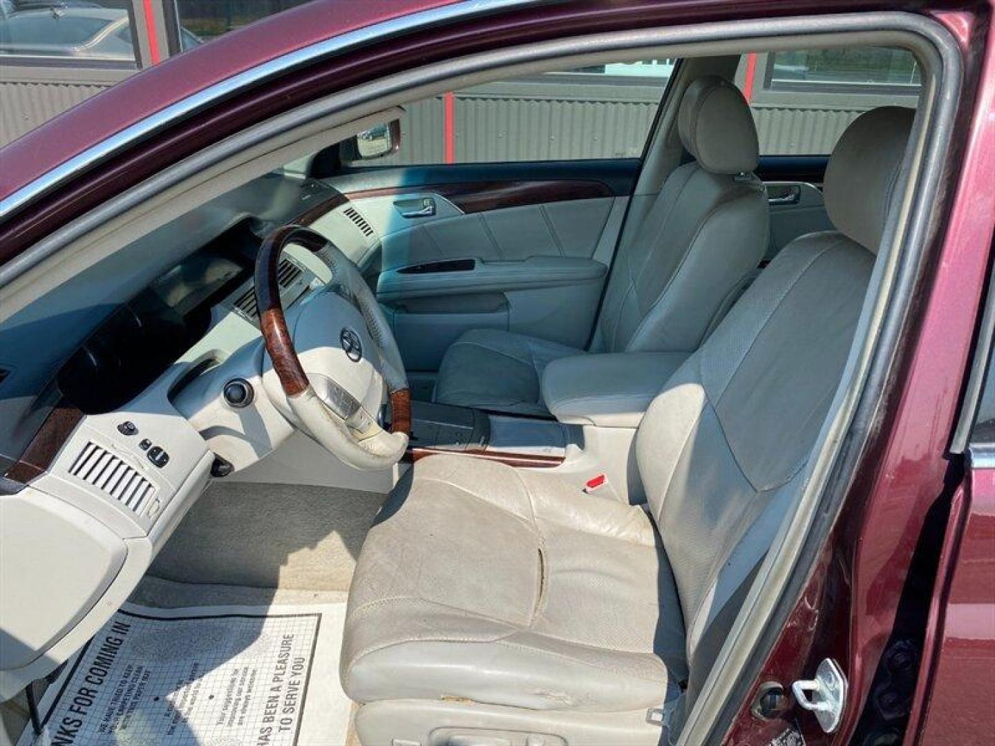 2008 Burgundy Toyota Avalon XL (4T1BK36B28U) with an 3.5L V6 268hp 248ft. lbs. engine, Automatic transmission, located at 842 E South Street, Powell, WY, 82435, (307) 754-7289, 44.752300, -108.746933 - Photo#6