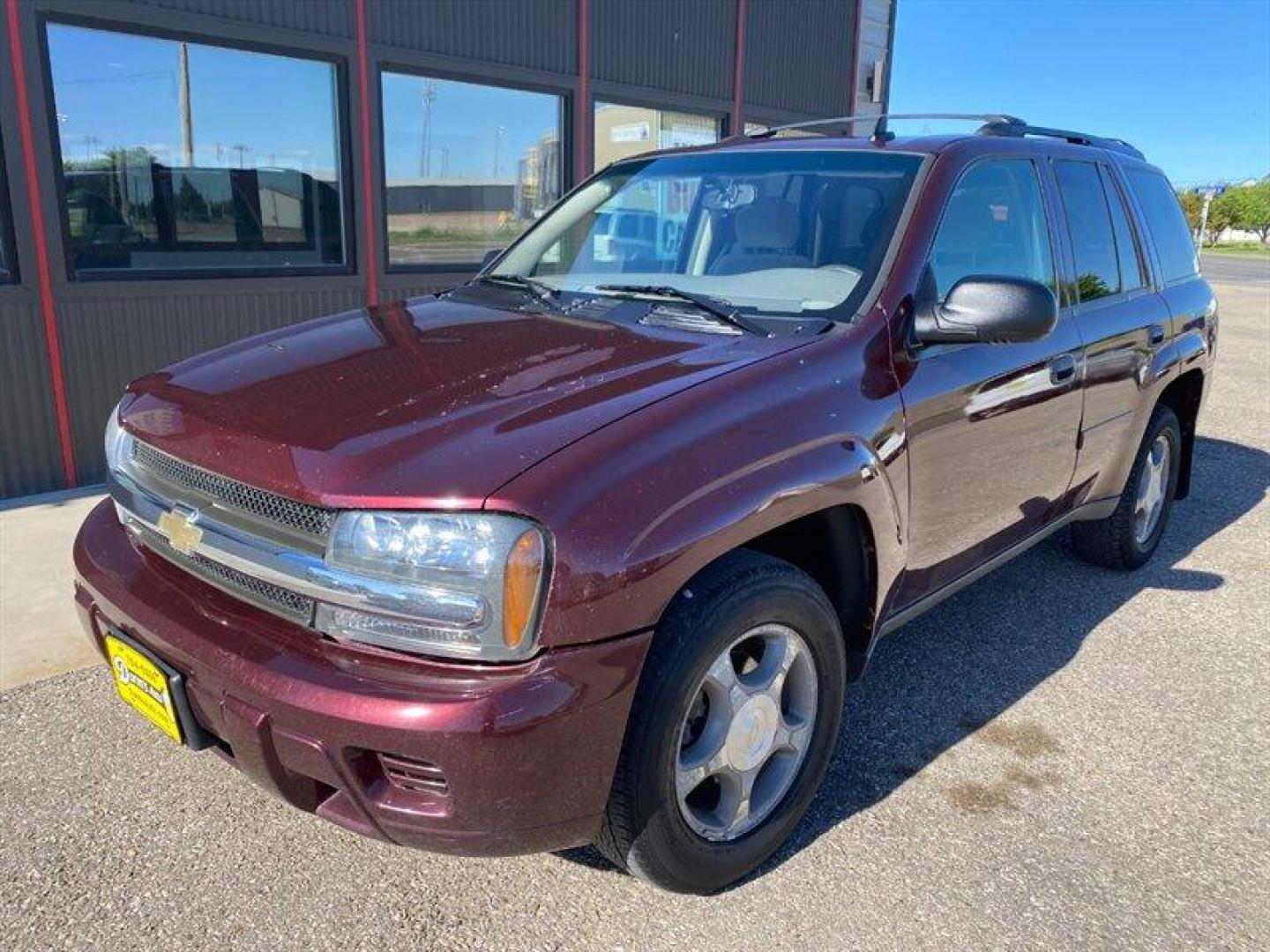 2006 Burgundy Chevrolet Trailblazer LS (1GNDT13S962) with an 4L NA I6 double overhead cam (DOHC) 24V engine, Automatic transmission, located at 842 E South Street, Powell, WY, 82435, (307) 754-7289, 44.752300, -108.746933 - Photo#0