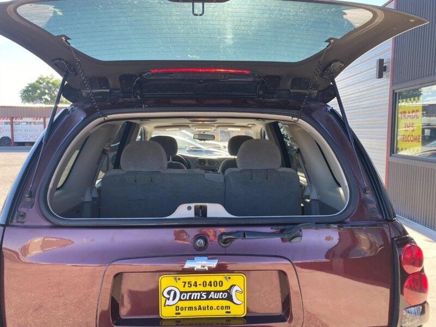 2006 Burgundy Chevrolet Trailblazer LS (1GNDT13S962) with an 4L NA I6 double overhead cam (DOHC) 24V engine, Automatic transmission, located at 842 E South Street, Powell, WY, 82435, (307) 754-7289, 44.752300, -108.746933 - Photo#13