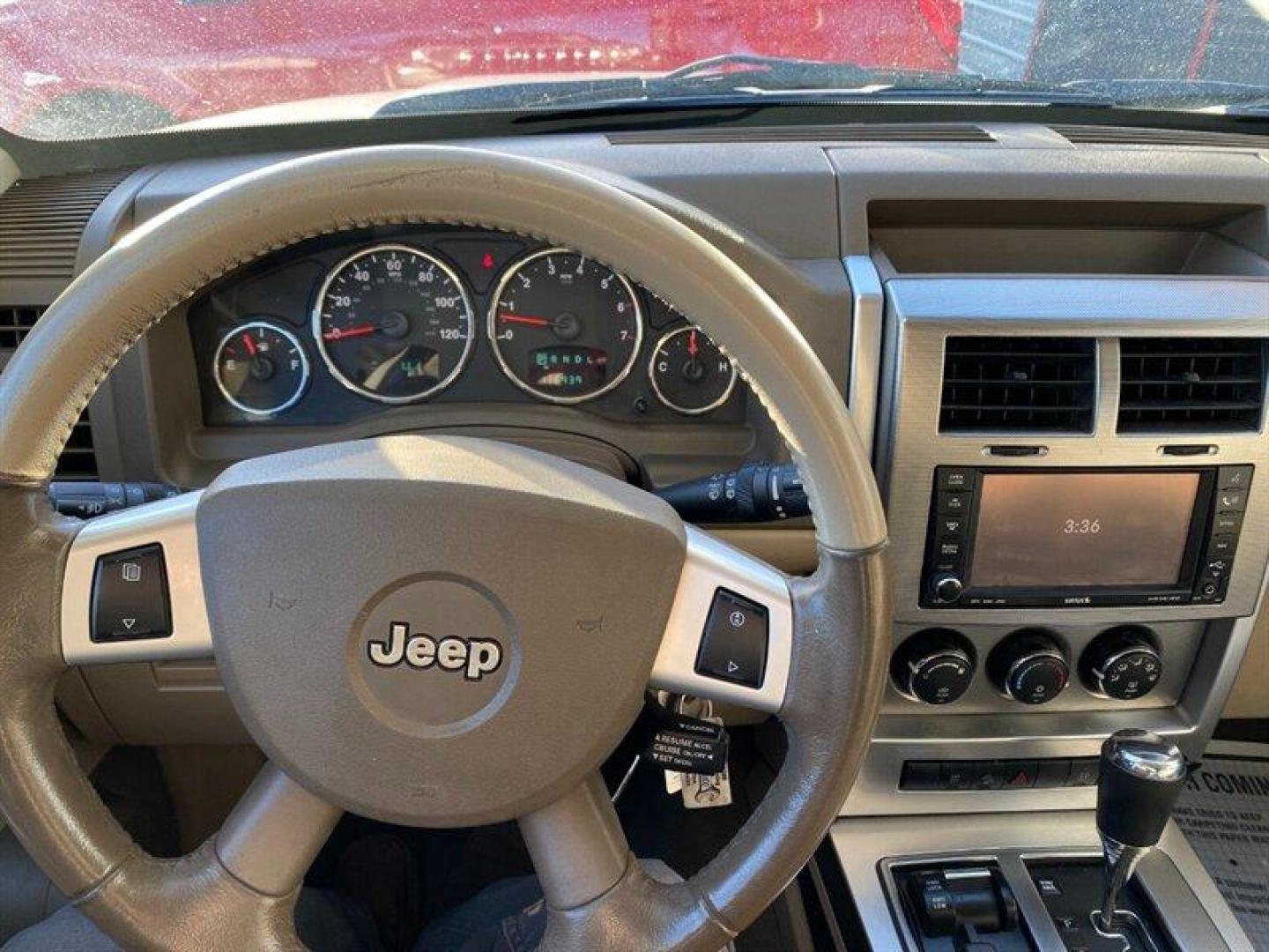 2008 Silver Jeep Liberty Limited (1J8GN58K68W) with an 3.7L V6 210hp 235ft. lbs. engine, Automatic transmission, located at 842 E South Street, Powell, WY, 82435, (307) 754-7289, 44.752300, -108.746933 - Photo#8