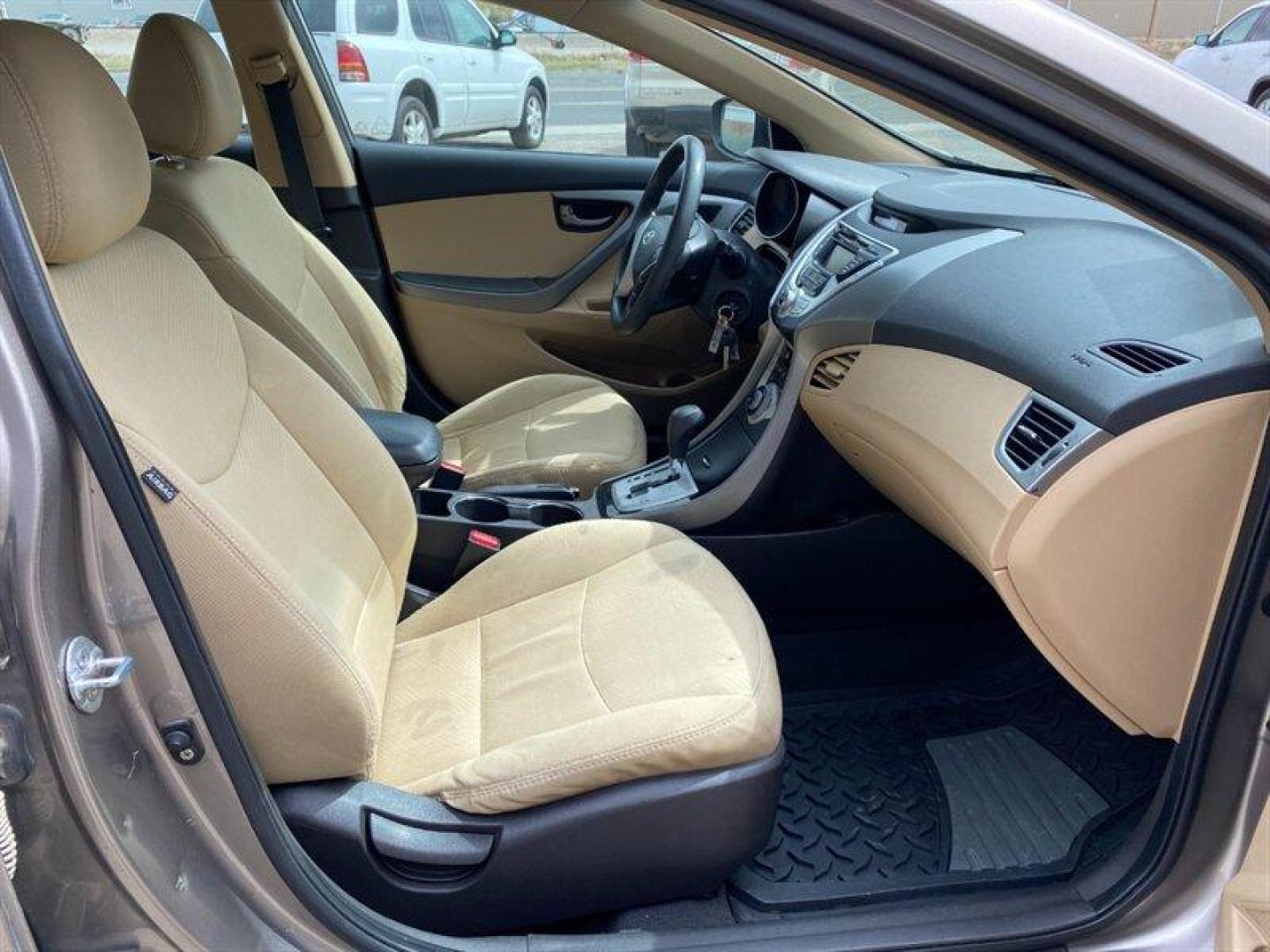 2011 Tan Hyundai ELANTRA GLS (5NPDH4AE5BH) with an 1.8L I4 148hp 131ft. lbs. engine, 6 Speed Manual transmission, located at 842 E South Street, Powell, WY, 82435, (307) 754-7289, 44.752300, -108.746933 - Photo#19