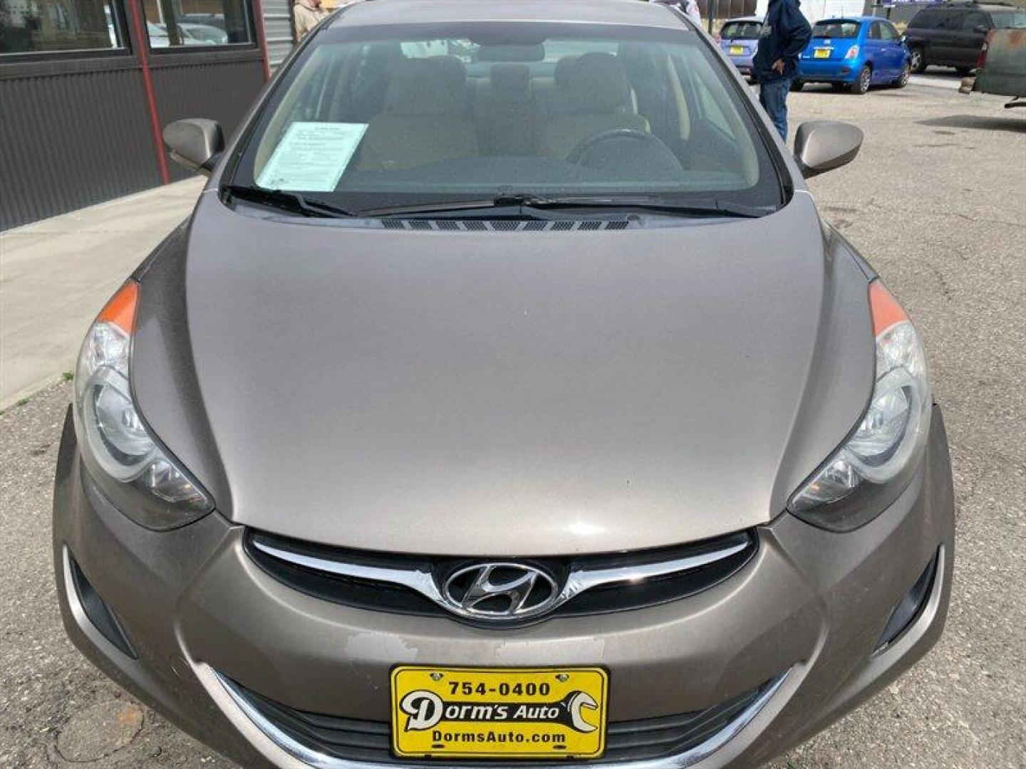 2011 Tan Hyundai ELANTRA GLS (5NPDH4AE5BH) with an 1.8L I4 148hp 131ft. lbs. engine, 6 Speed Manual transmission, located at 842 E South Street, Powell, WY, 82435, (307) 754-7289, 44.752300, -108.746933 - Photo#22