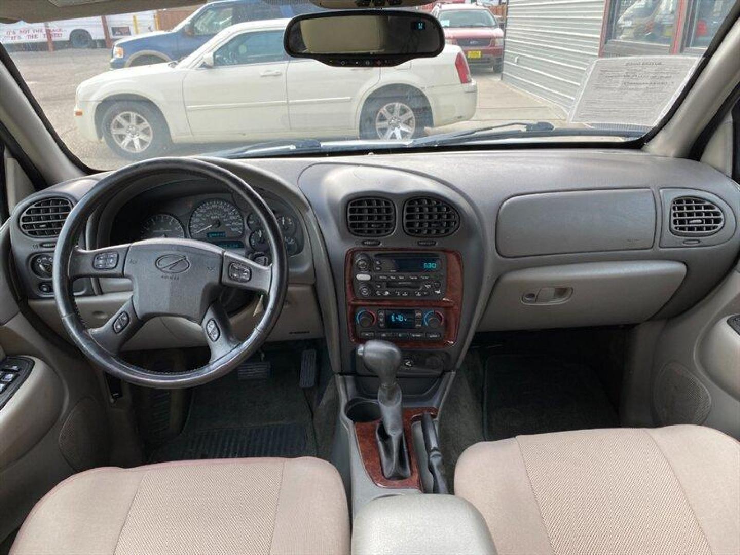 2002 White Oldsmobile Bravada (1GHDT13S722) with an 4L NA I6 double overhead cam (DOHC) 24V engine, Automatic transmission, located at 842 E South Street, Powell, WY, 82435, (307) 754-7289, 44.752300, -108.746933 - Photo#9