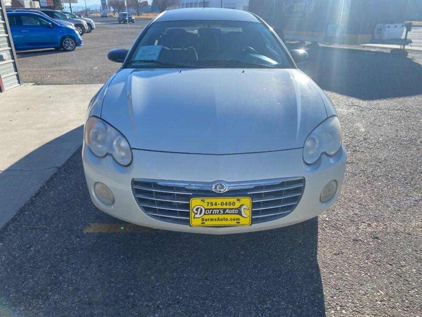 2003 Satin White Pearlcoat Chrysler Sebring LX (4C3AG42G73E) with an 2L NA I4 single overhead cam (SOHC) 16V engine, Automatic transmission, located at 842 E South Street, Powell, WY, 82435, (307) 754-7289, 44.752300, -108.746933 - Photo#13