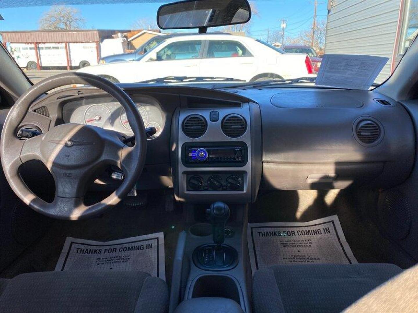 2003 Satin White Pearlcoat Chrysler Sebring LX (4C3AG42G73E) with an 2L NA I4 single overhead cam (SOHC) 16V engine, Automatic transmission, located at 842 E South Street, Powell, WY, 82435, (307) 754-7289, 44.752300, -108.746933 - Photo#7
