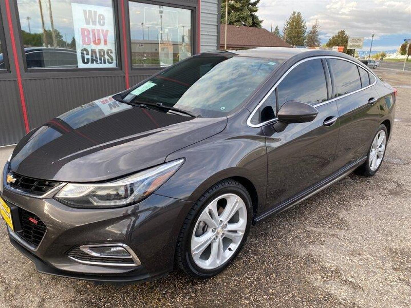 2016 Mosaic Black Metallic Chevrolet Cruze Premier RS (1G1BG5SM9G7) with an 1.4L Turbo I4 153hp 177ft. lbs. engine, Automatic transmission, located at 842 E South Street, Powell, WY, 82435, (307) 754-7289, 44.752300, -108.746933 - Photo#0