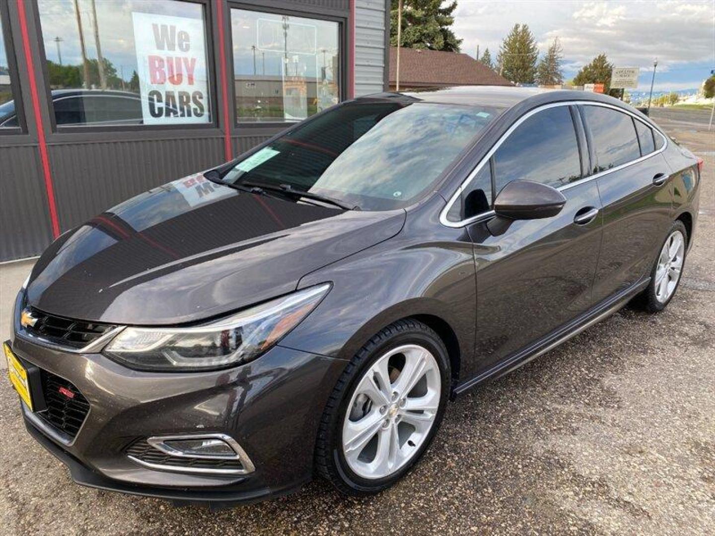 2016 Mosaic Black Metallic Chevrolet Cruze Premier RS (1G1BG5SM9G7) with an 1.4L Turbo I4 153hp 177ft. lbs. engine, Automatic transmission, located at 842 E South Street, Powell, WY, 82435, (307) 754-7289, 44.752300, -108.746933 - Photo#1