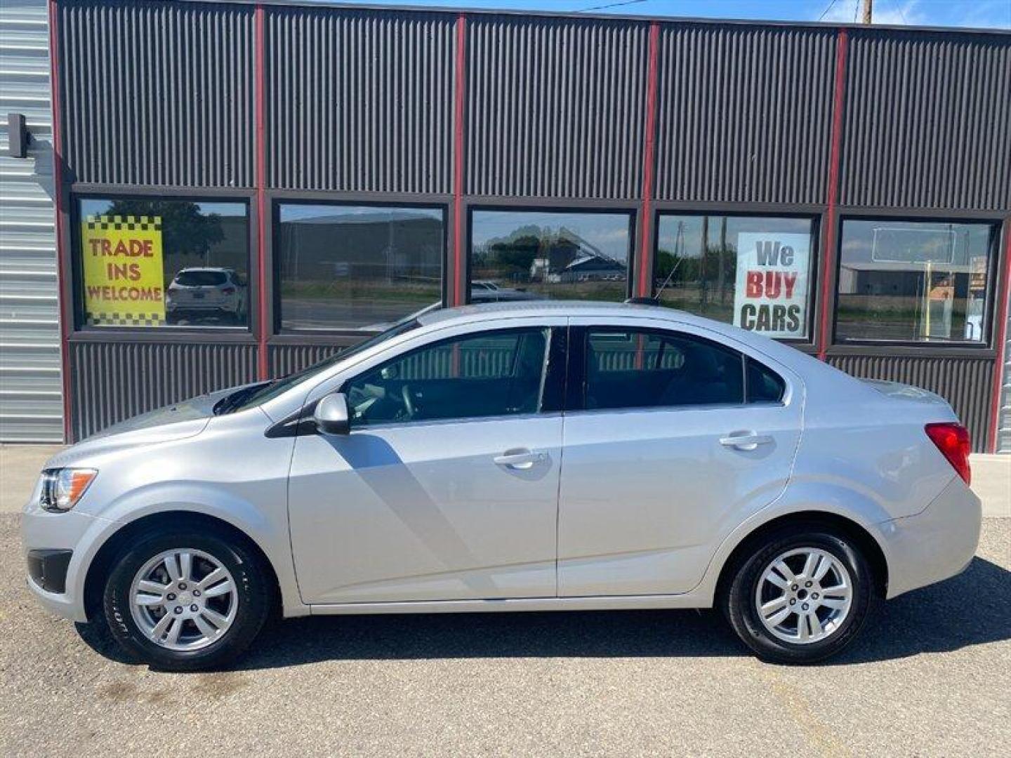 2016 Silver Ice Metallic Chevrolet Sonic LT Auto (1G1JC5SH1G4) with an Ecotec 1.8L I4 138hp 125ft. lbs. engine, Automatic transmission, located at 842 E South Street, Powell, WY, 82435, (307) 754-7289, 44.752300, -108.746933 - Photo#20