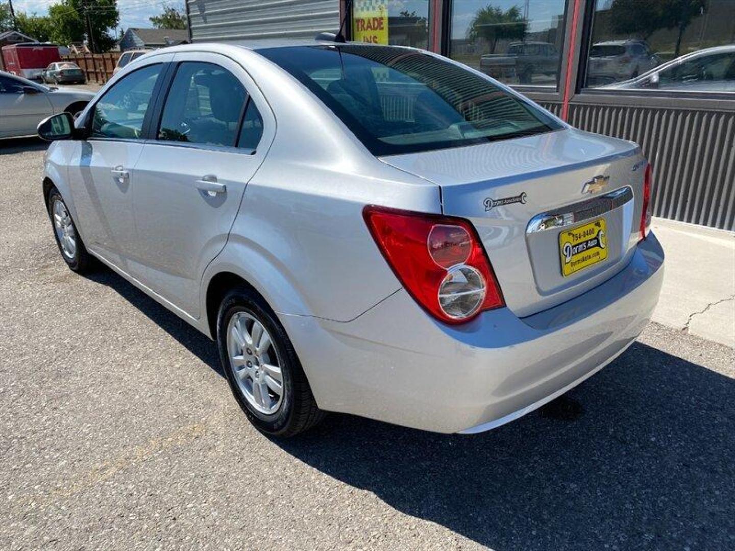 2016 Silver Ice Metallic Chevrolet Sonic LT Auto (1G1JC5SH1G4) with an Ecotec 1.8L I4 138hp 125ft. lbs. engine, Automatic transmission, located at 842 E South Street, Powell, WY, 82435, (307) 754-7289, 44.752300, -108.746933 - Photo#3