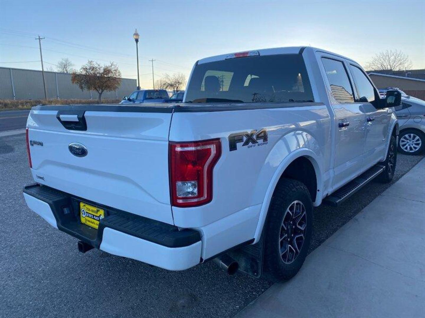 2017 Oxford White/Magnetic Metallic Ford F-150 FX4 (1FTEW1EG8HF) with an EcoBoost 3.5L Twin Turbo V6 375hp 470ft. lbs. engine, 10-Speed Shiftable A transmission, located at 842 E South Street, Powell, WY, 82435, (307) 754-7289, 44.752300, -108.746933 - Photo#2