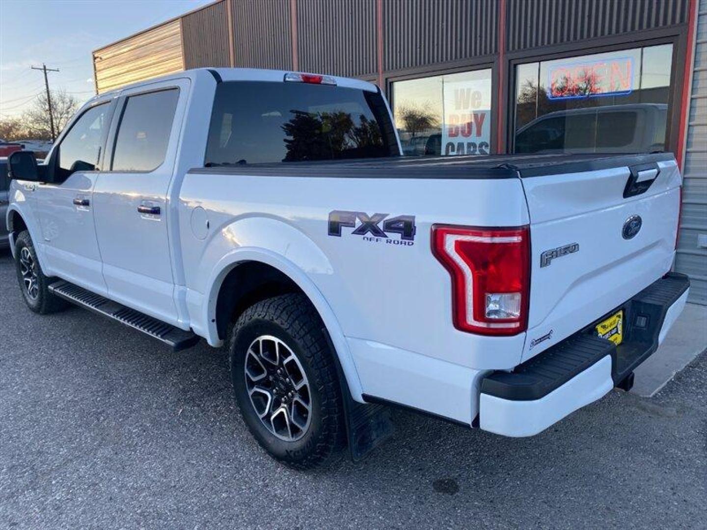 2017 Oxford White/Magnetic Metallic Ford F-150 FX4 (1FTEW1EG8HF) with an EcoBoost 3.5L Twin Turbo V6 375hp 470ft. lbs. engine, 10-Speed Shiftable A transmission, located at 842 E South Street, Powell, WY, 82435, (307) 754-7289, 44.752300, -108.746933 - Photo#3