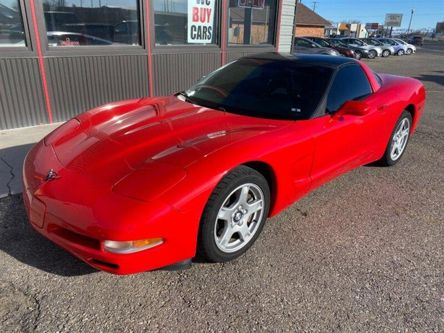 1997 Red Chevrolet Corvette (1G1YY22GXV5) with an 5L NA V8 overhead valves (OHV) 16V engine, Automatic transmission, located at 842 E South Street, Powell, WY, 82435, (307) 754-7289, 44.752300, -108.746933 - Photo#0