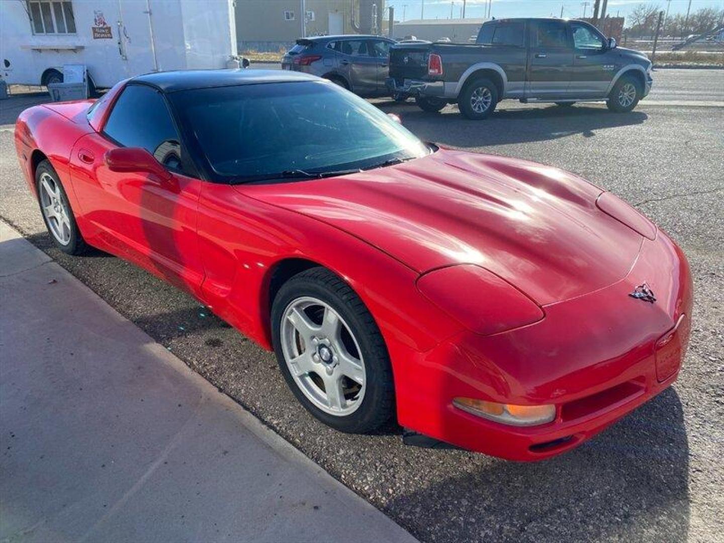 1997 Red Chevrolet Corvette (1G1YY22GXV5) with an 5L NA V8 overhead valves (OHV) 16V engine, Automatic transmission, located at 842 E South Street, Powell, WY, 82435, (307) 754-7289, 44.752300, -108.746933 - Photo#1