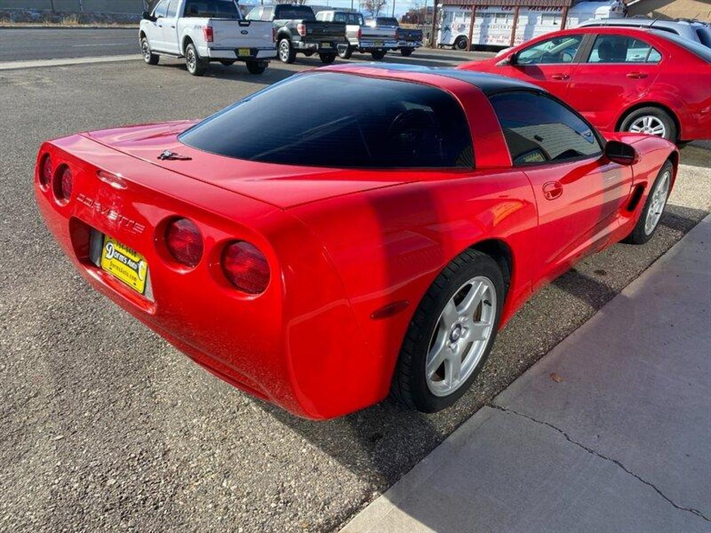 1997 Red Chevrolet Corvette (1G1YY22GXV5) with an 5L NA V8 overhead valves (OHV) 16V engine, Automatic transmission, located at 842 E South Street, Powell, WY, 82435, (307) 754-7289, 44.752300, -108.746933 - Photo#2