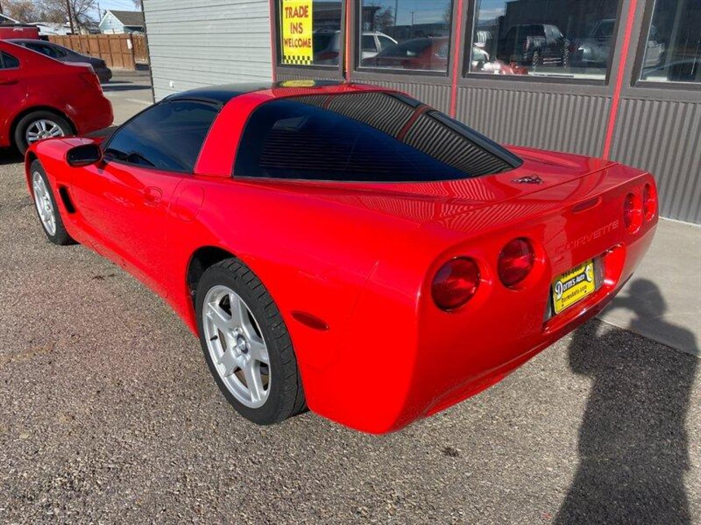 1997 Red Chevrolet Corvette (1G1YY22GXV5) with an 5L NA V8 overhead valves (OHV) 16V engine, Automatic transmission, located at 842 E South Street, Powell, WY, 82435, (307) 754-7289, 44.752300, -108.746933 - Photo#3