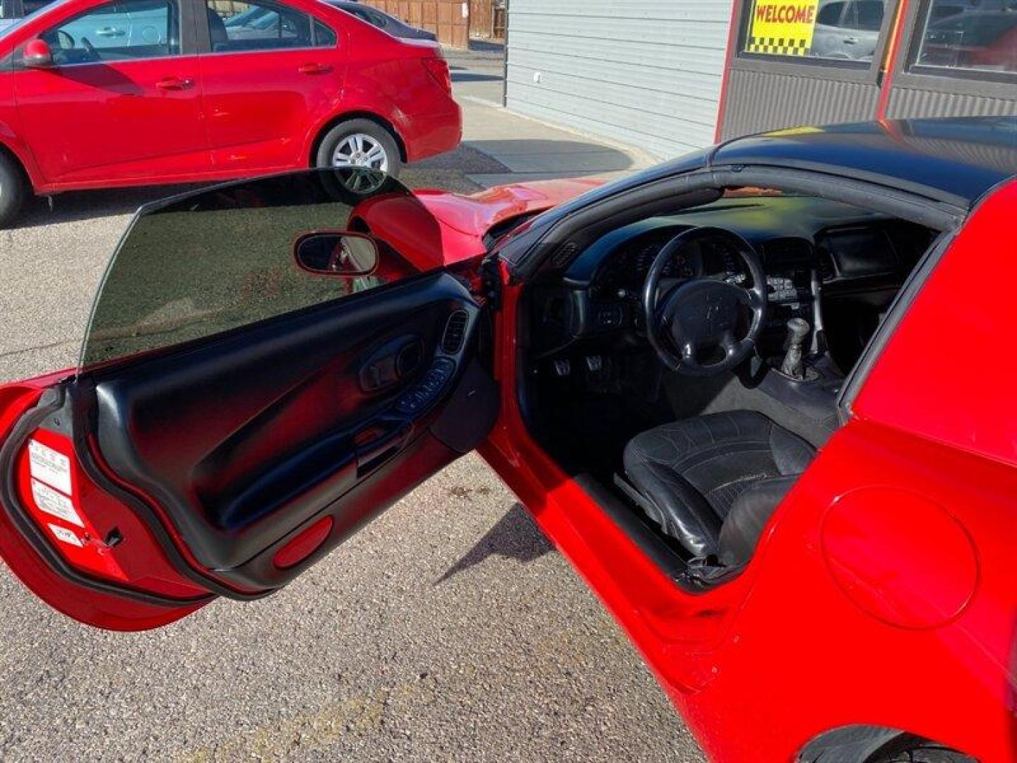 1997 Red Chevrolet Corvette (1G1YY22GXV5) with an 5L NA V8 overhead valves (OHV) 16V engine, Automatic transmission, located at 842 E South Street, Powell, WY, 82435, (307) 754-7289, 44.752300, -108.746933 - Photo#4