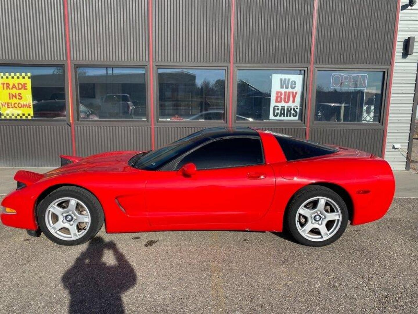 1997 Red Chevrolet Corvette (1G1YY22GXV5) with an 5L NA V8 overhead valves (OHV) 16V engine, Automatic transmission, located at 842 E South Street, Powell, WY, 82435, (307) 754-7289, 44.752300, -108.746933 - Photo#22