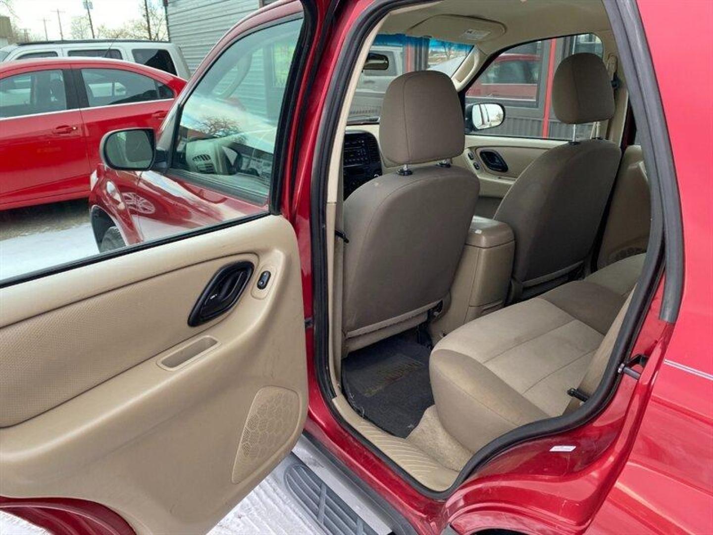 2007 Red Ford Escape XLS (1FMYU92Z17K) with an 2.3L inline 4 double overhead camshaft 16V engine, 5 Speed Manual transmission, located at 842 E South Street, Powell, WY, 82435, (307) 754-7289, 44.752300, -108.746933 - Photo#10